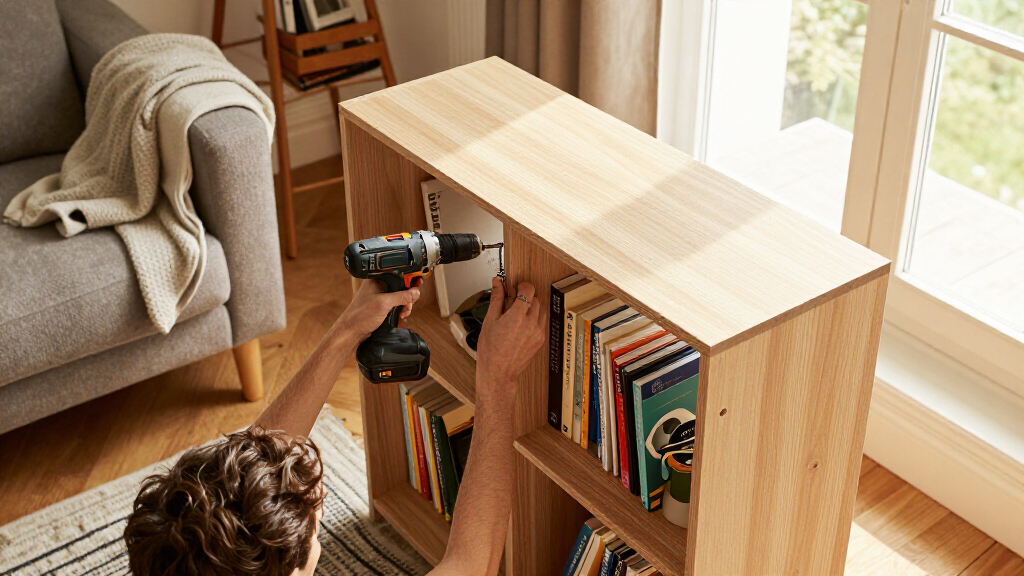 I Created A Pretty IKEA BILLY Hack That Seriously Cuts Clutter