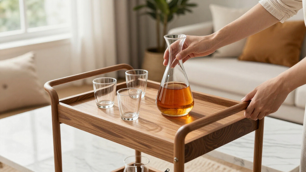 I Had A Pinterest-Famous Bar Cart. Here’s What I Just Replaced It With