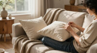 This Luxury-Looking Bolster Pillow Was Made From Scratch So Easily