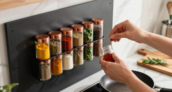 14 Best Magnetic Spice Racks for Maximizing Kitchen Space in 2026