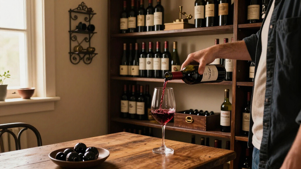 A Closet Lacked Purpose — Until It Became A French-Inspired Wine Room