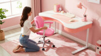 A Designer Transformed A Blank Room Into A Barbie-Inspired Home Office