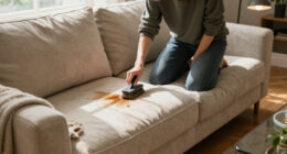 I Almost Gave Up On These Set-In Couch Stains — Until I Tried These Expert Tips