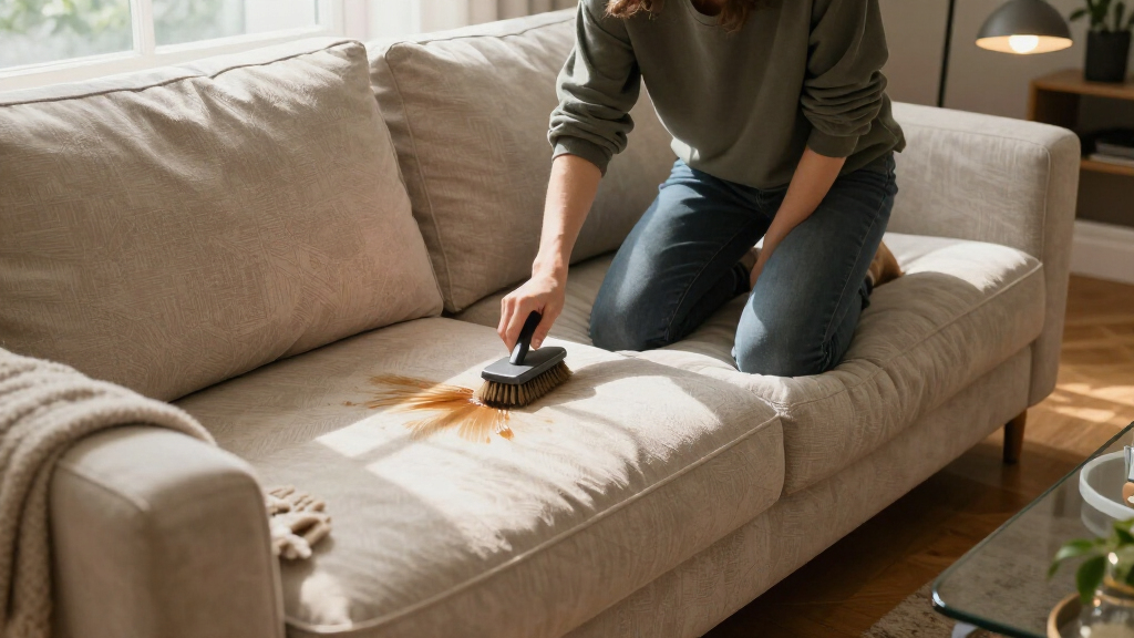I Almost Gave Up On These Set-In Couch Stains — Until I Tried These Expert Tips