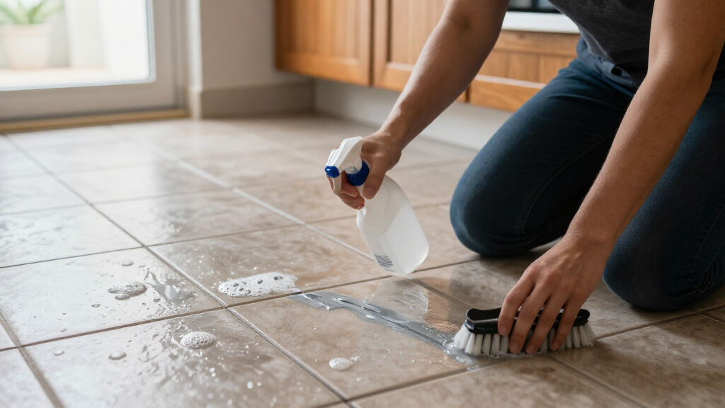 I Tried 3 DIY Grout Cleaners — And This One Simple Trick Blew Me Away