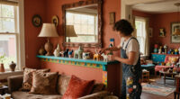This Home Is A Modern-Folklore Mash-Up Of Paint And 30 Years Of Collecting