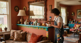 This Home Is A Modern-Folklore Mash-Up Of Paint And 30 Years Of Collecting