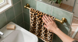 This Leopard Print Towel Set Adds Personality To My Boring Bathroom