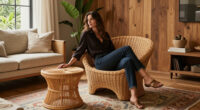 10 Impossibly Chic Rooms That Elevated Wicker To Cult Status Among Designers