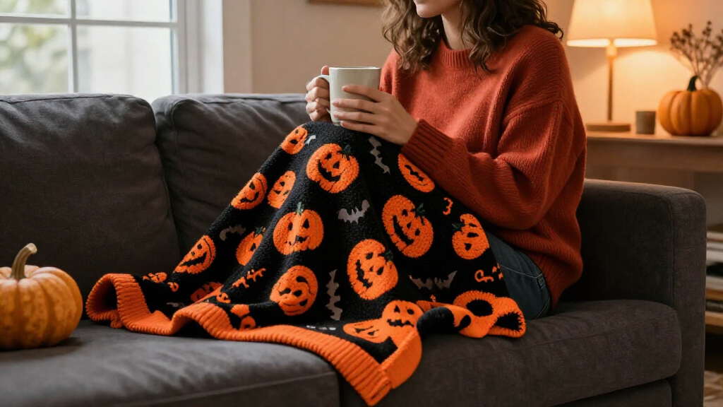 7 Best Halloween Throw Blankets for Cozy Seasonal Decorating in 2027