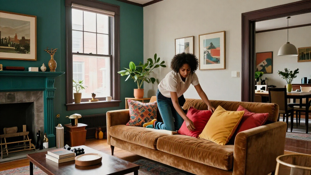 A Brooklyn Brownstone Trades Restraint For Color And Character
