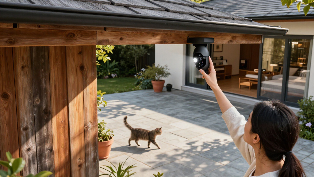 Baseus’ New Security Camera Has A Spotlight That Tracks And Follows Moving Targets