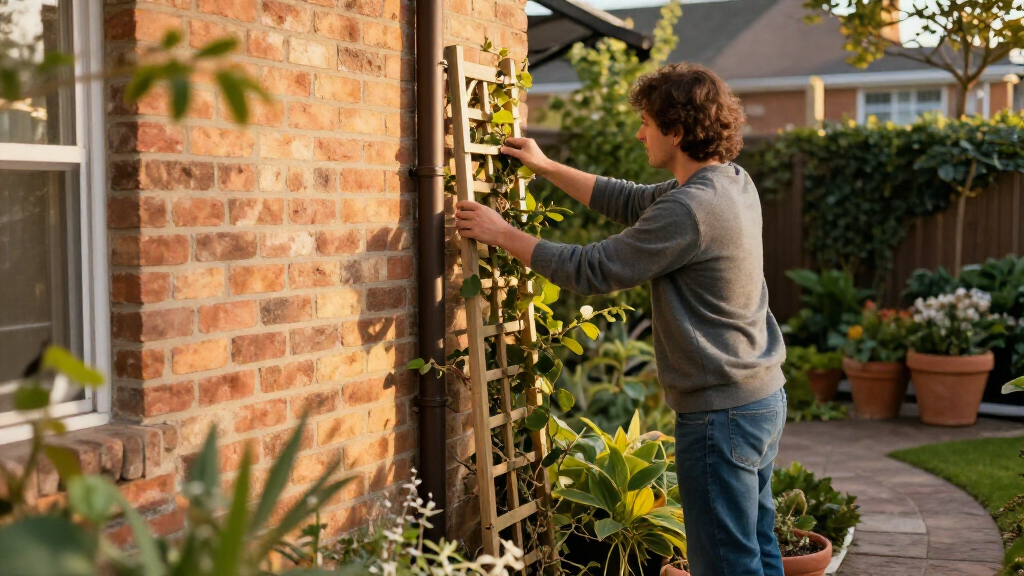 DIYers Hide Unsightly Downspouts With A Smart Design