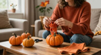 Don't Toss Your Old Socks: Use Them To Make Cute Pumpkins With This Easy DIY