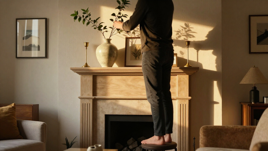 How To Style A Fireplace Mantel The Right Way, According To Interior Designers