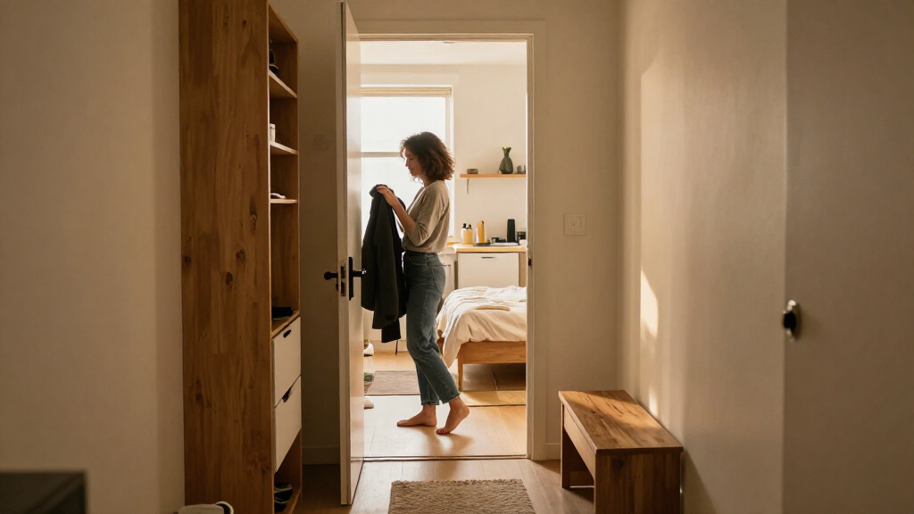 I Moved Into A 22 Sqm Studio Flat With No Hallway Last Year – These Are The 4 Easy Changes I Made To Fake An Entryway
