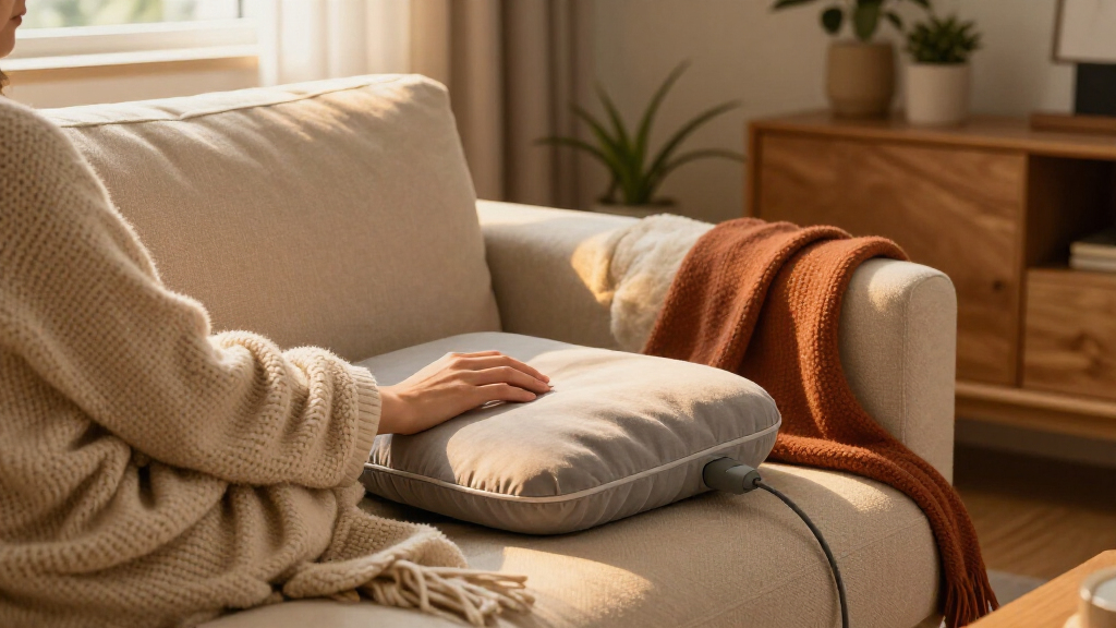 Lidl’s £16 Heated Cushion Could Help You Stay Cosy Without Turning On The Heating