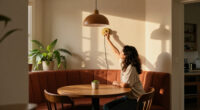 My Sad, Dark Dining Nook Went From Bland To Grand Thanks To This Hack