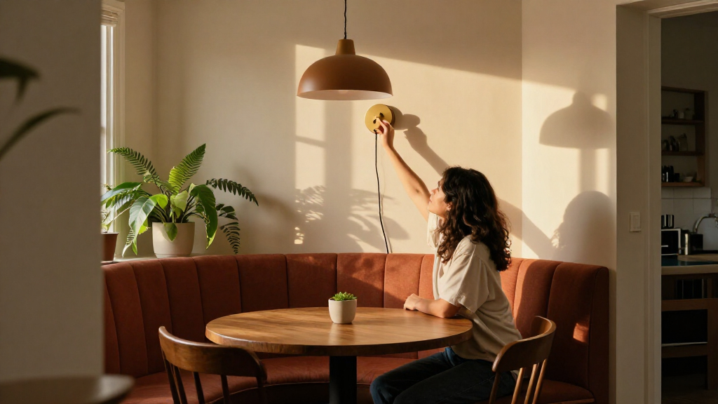 My Sad, Dark Dining Nook Went From Bland To Grand Thanks To This Hack