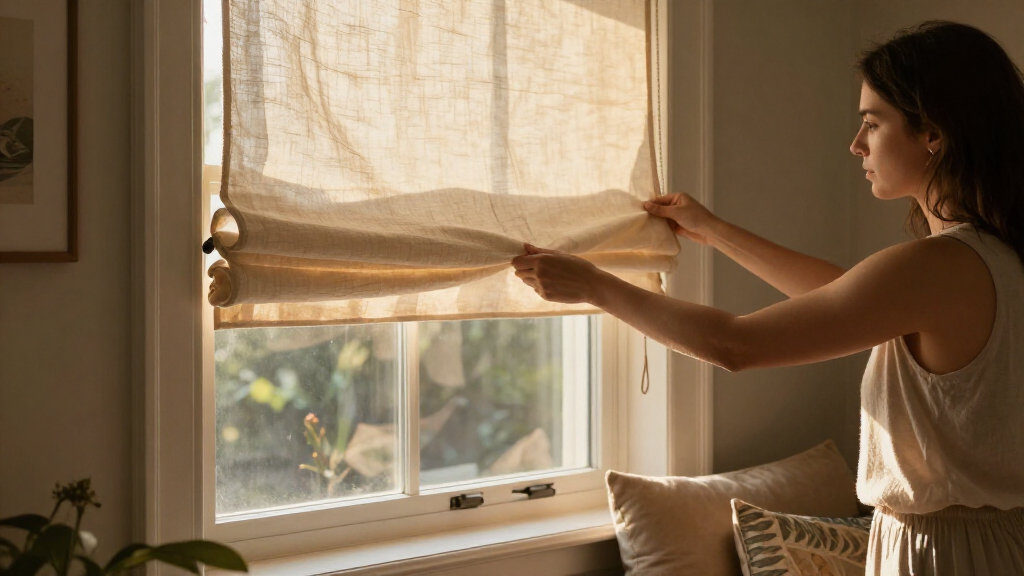 Skip Traditional Window Treatments: This Easy DIY Is Cheaper & Looks 'Bougie On A Budget'