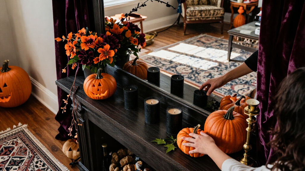 This Interior Designer Transformed His Home For Halloween Into An Extravagant Surrealist Landscape For The Ultimate Dinner Party Experience